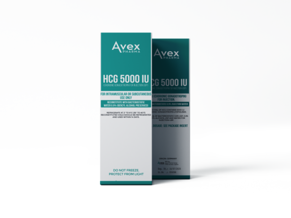 HCG 5000IU + bac. water