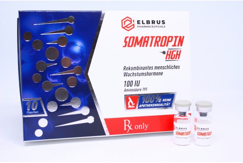 Somatropin HGH Elbrus Pharmaceuticals